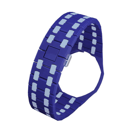 [Loran]OAK POP EXCLUSIVE DARK BLUE AND LIGHT BLUE BIOCERAMIC STRAP