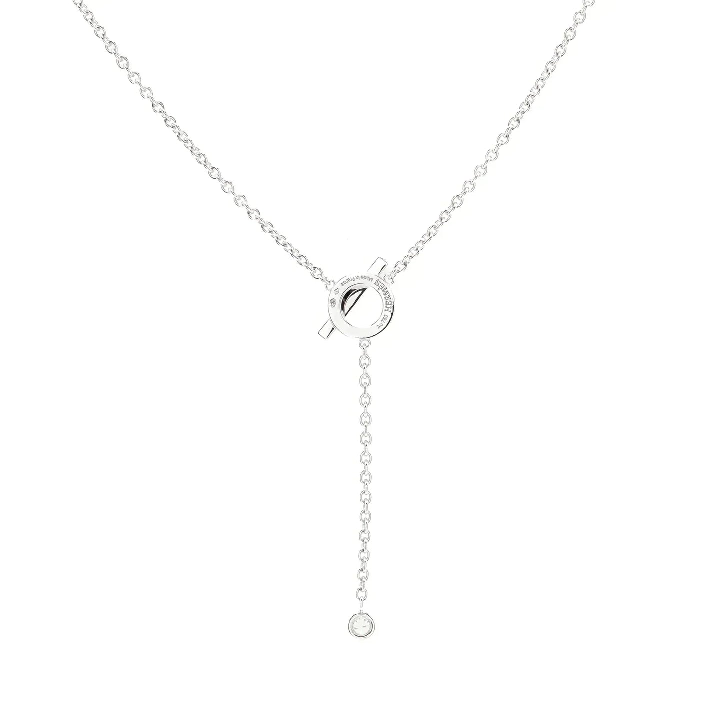 [Loran]FINESSE SILVER DIAMOND NECKLACE