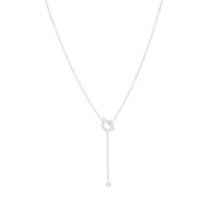 [Loran]FINESSE SILVER DIAMOND NECKLACE