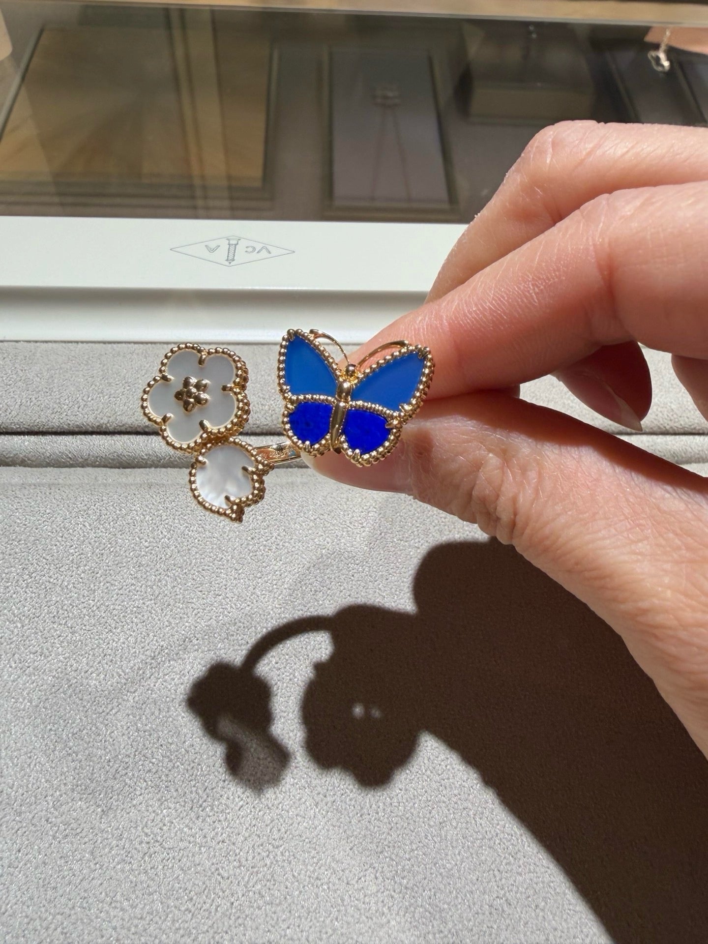 [Loran]SPRING BUTTERFLY OPEN RING