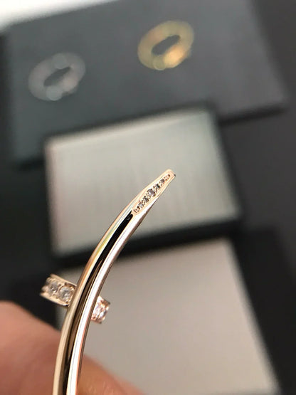[Loran]JUSTE UN CLOU 3.5MM CLASSIC DIAMOND BANGLE