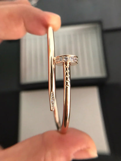[Loran]JUSTE UN CLOU 3.5MM CLASSIC DIAMOND BANGLE