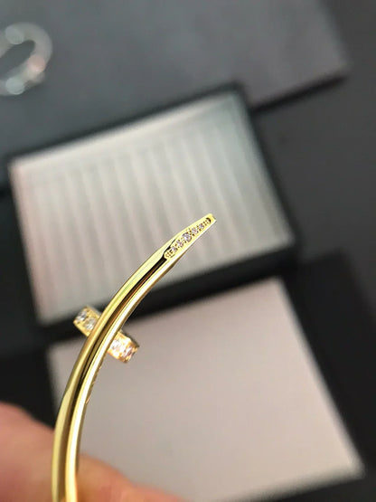 [Loran]JUSTE UN CLOU 3.5MM CLASSIC DIAMOND BANGLE