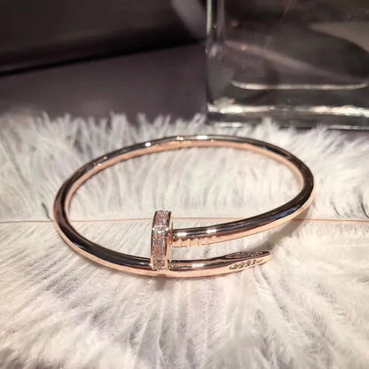 [Loran]JUSTE UN CLOU 3.5MM CLASSIC DIAMOND BANGLE