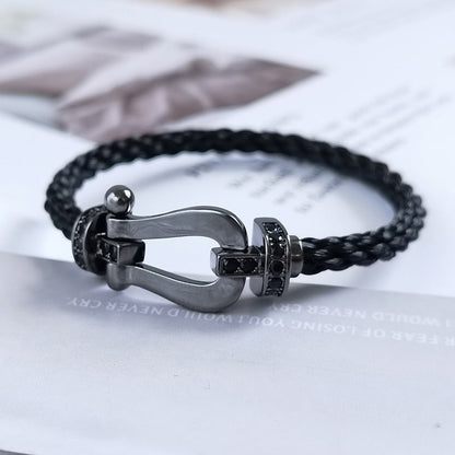 [Loran]FORCE LARGE SERIES BLACK SAMURAI BRACELET