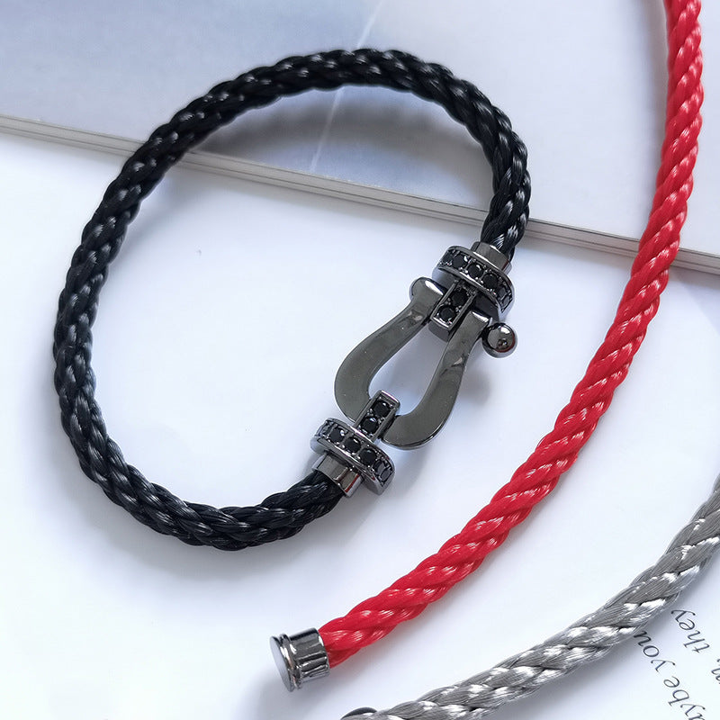 [Loran]FORCE LARGE SERIES BLACK SAMURAI BRACELET