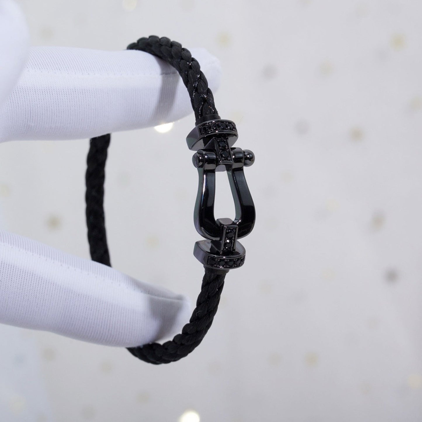 [Loran]FORCE LARGE SERIES BLACK SAMURAI BRACELET