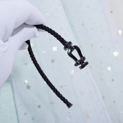 [Loran]FORCE LARGE SERIES BLACK SAMURAI BRACELET