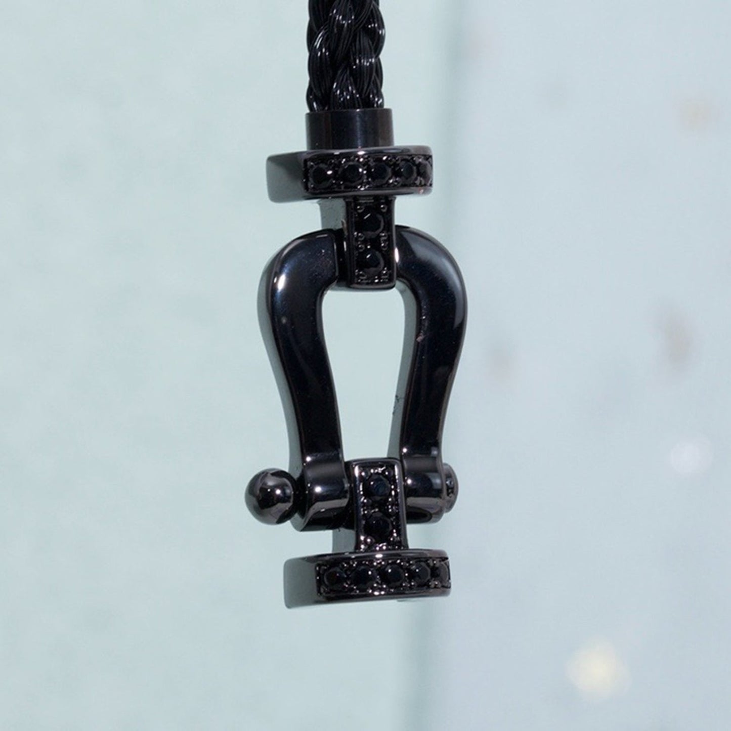 [Loran]FORCE LARGE SERIES BLACK SAMURAI BRACELET