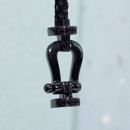 [Loran]FORCE LARGE SERIES BLACK SAMURAI BRACELET