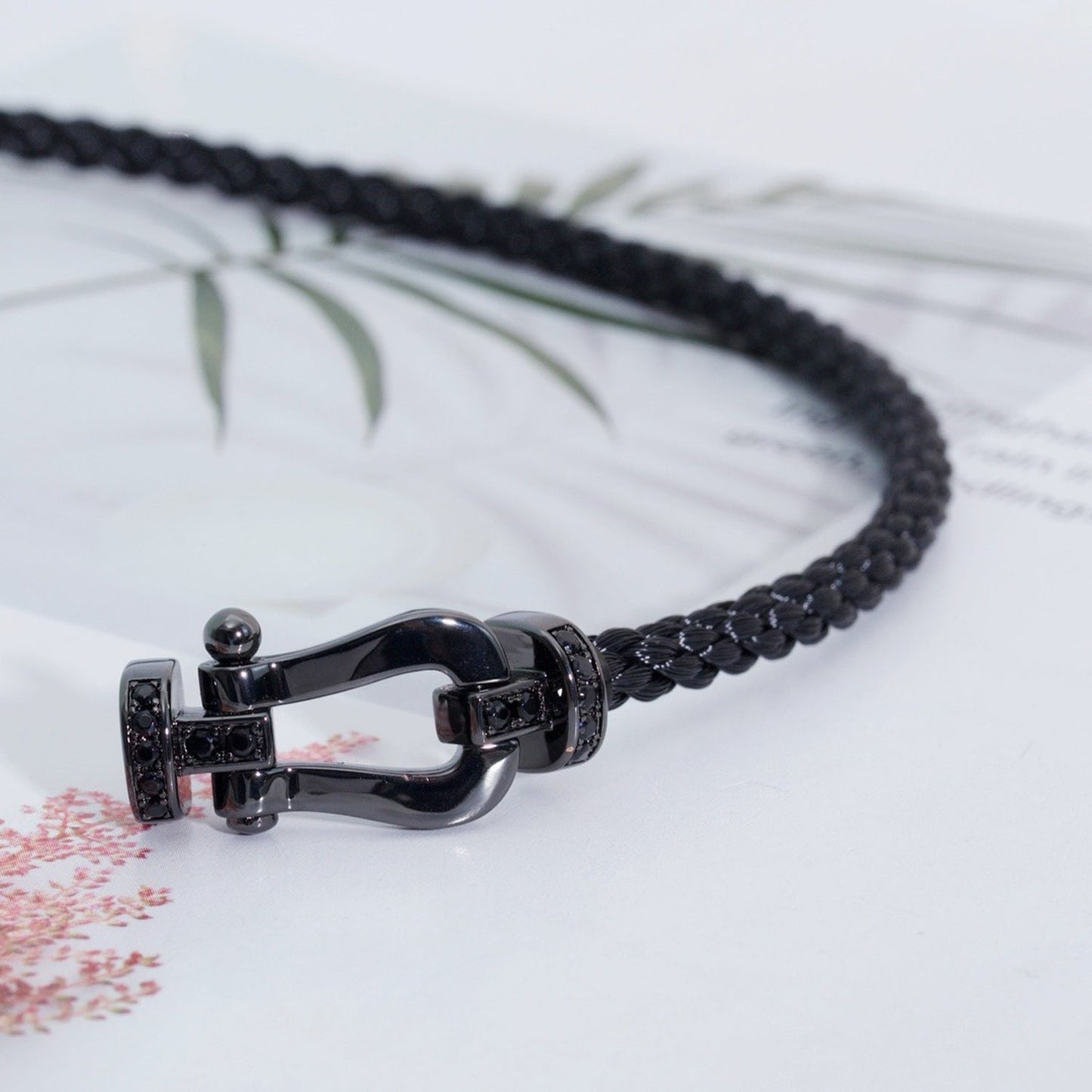 [Loran]FORCE LARGE SERIES BLACK SAMURAI BRACELET