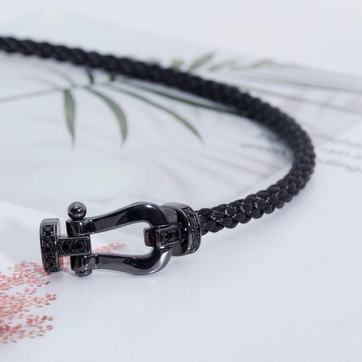 [Loran]FORCE LARGE SERIES BLACK SAMURAI BRACELET
