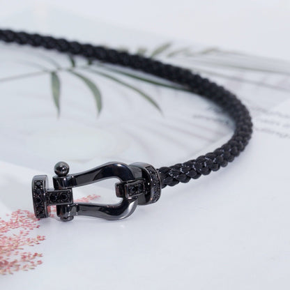 [Loran]FORCE LARGE SERIES BLACK SAMURAI BRACELET