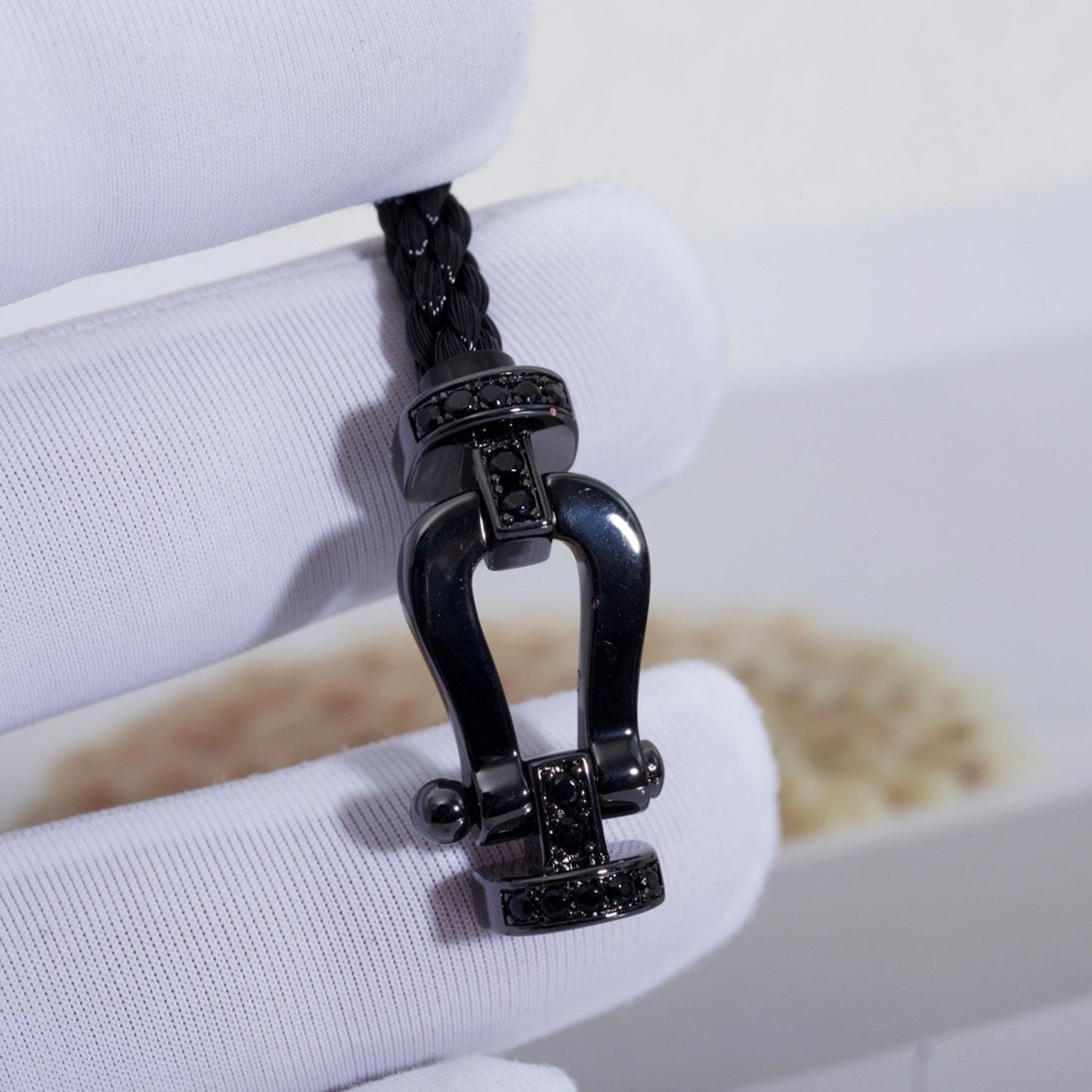 [Loran]FORCE LARGE SERIES BLACK SAMURAI BRACELET