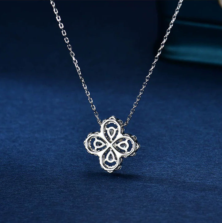 [Loran]LOOP NECKLACE FULL MOTIF DIAMOND 16MM MULTIPLE COLORS
