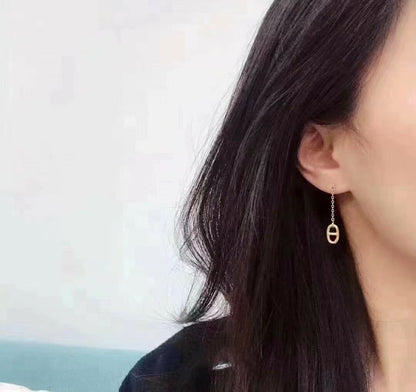 [Loran]CHAINE TASSEL EARRINGS