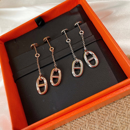 [Loran]CHAINE TASSEL EARRINGS