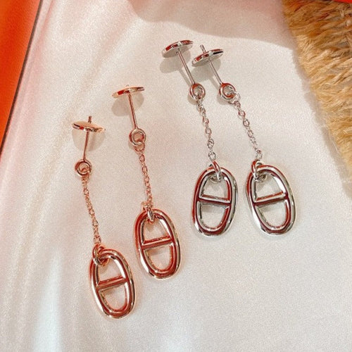 [Loran]CHAINE TASSEL EARRINGS