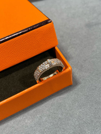 [Loran]KELLY ROSE GOLD DIAMOND RING