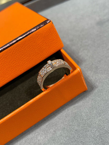 [Loran]KELLY ROSE GOLD DIAMOND RING