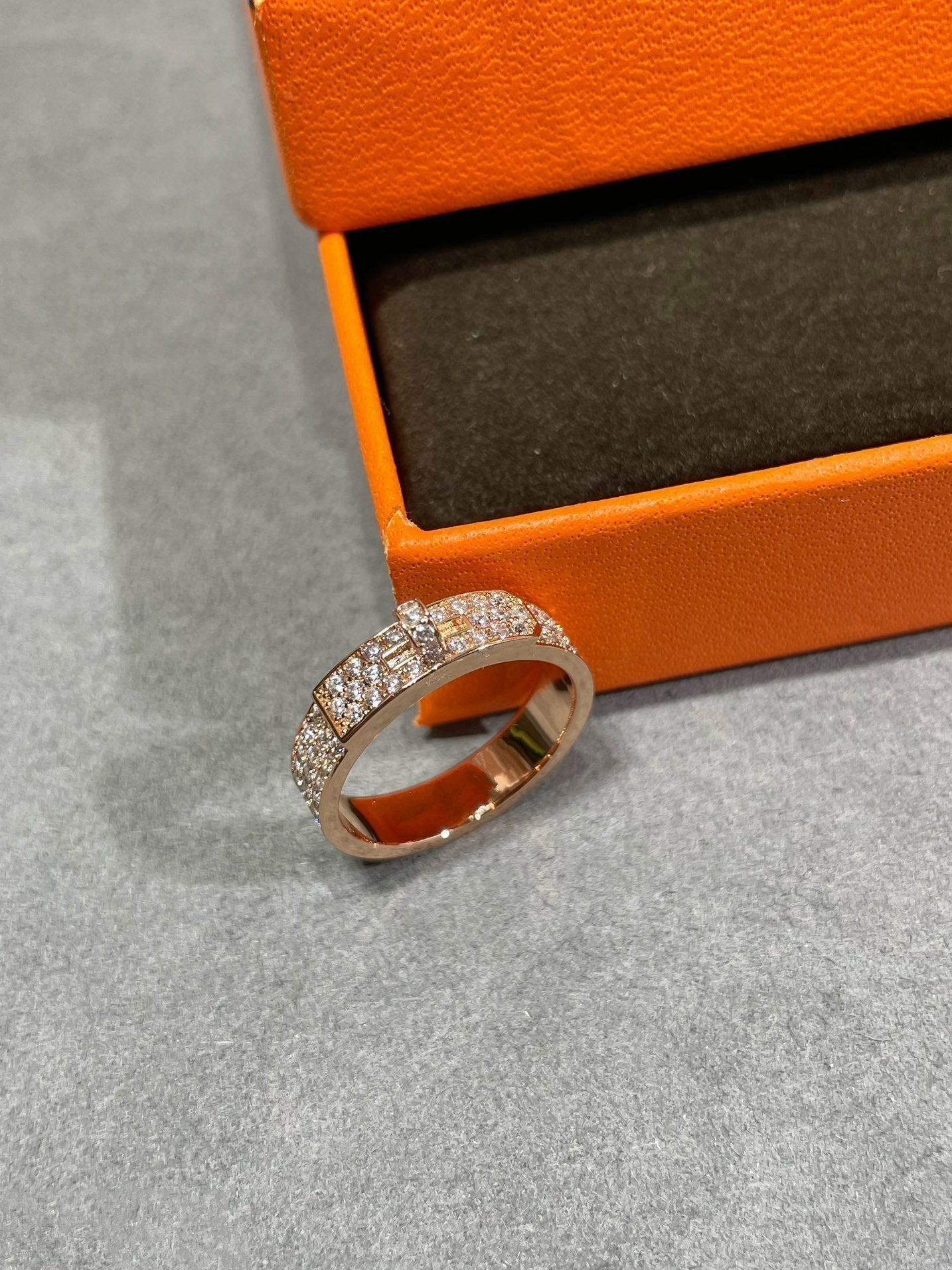 [Loran]KELLY ROSE GOLD DIAMOND RING