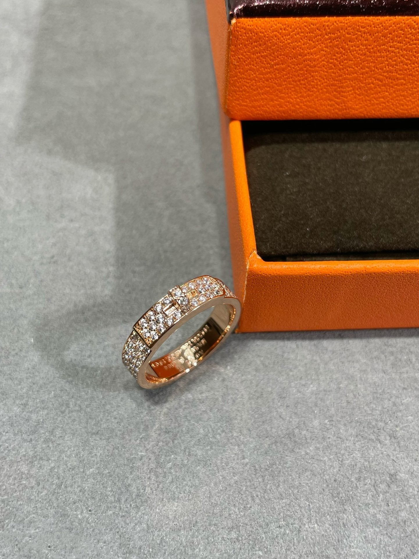 [Loran]KELLY ROSE GOLD DIAMOND RING