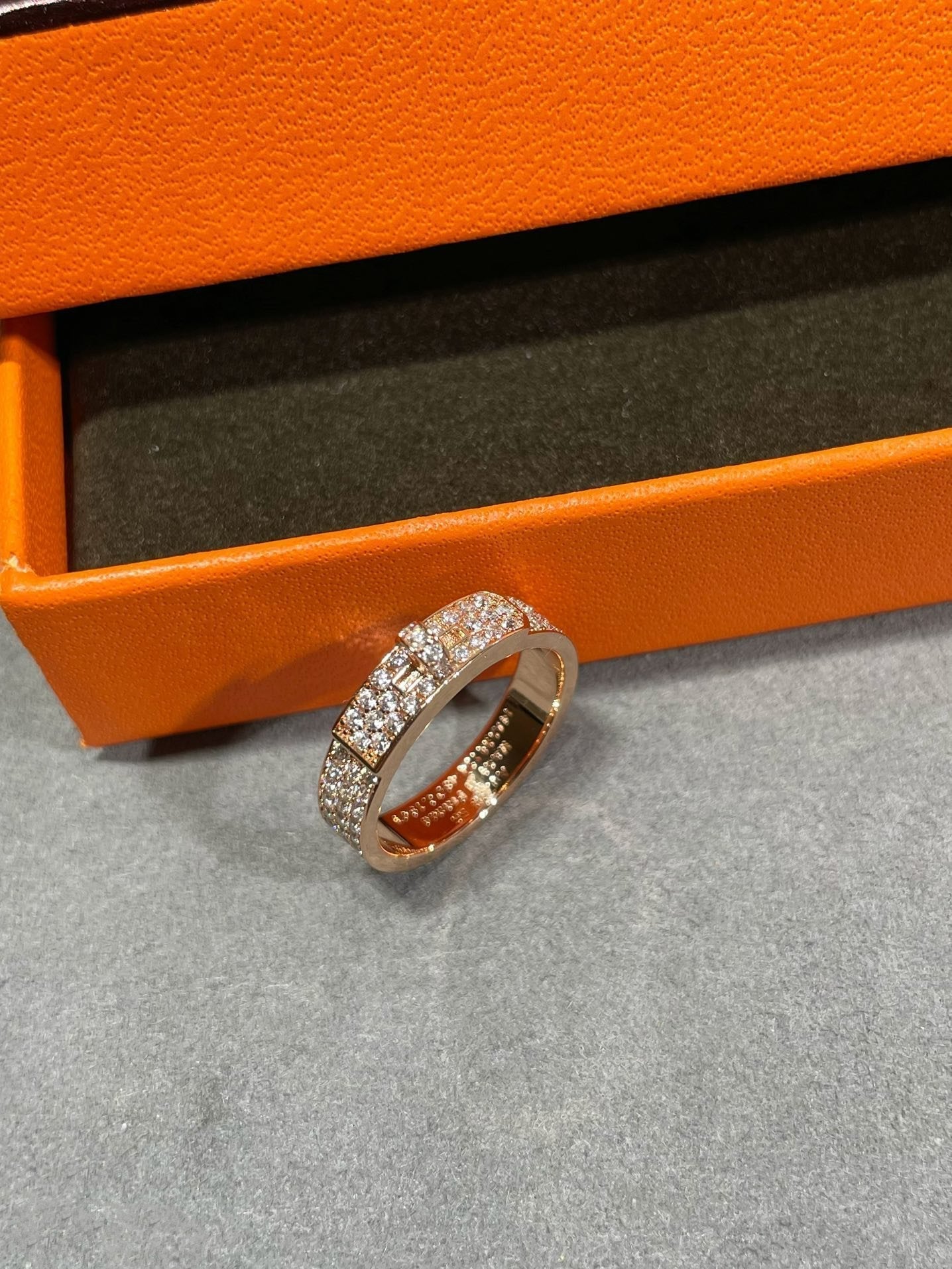 [Loran]KELLY ROSE GOLD DIAMOND RING