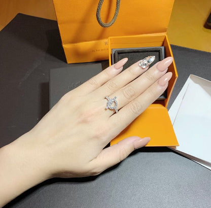 [Loran]ECHAPPEE RING SILVER DIAMOND