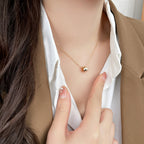 [Loran]BEE MINI PEDANT DIAMOND NECKLACE