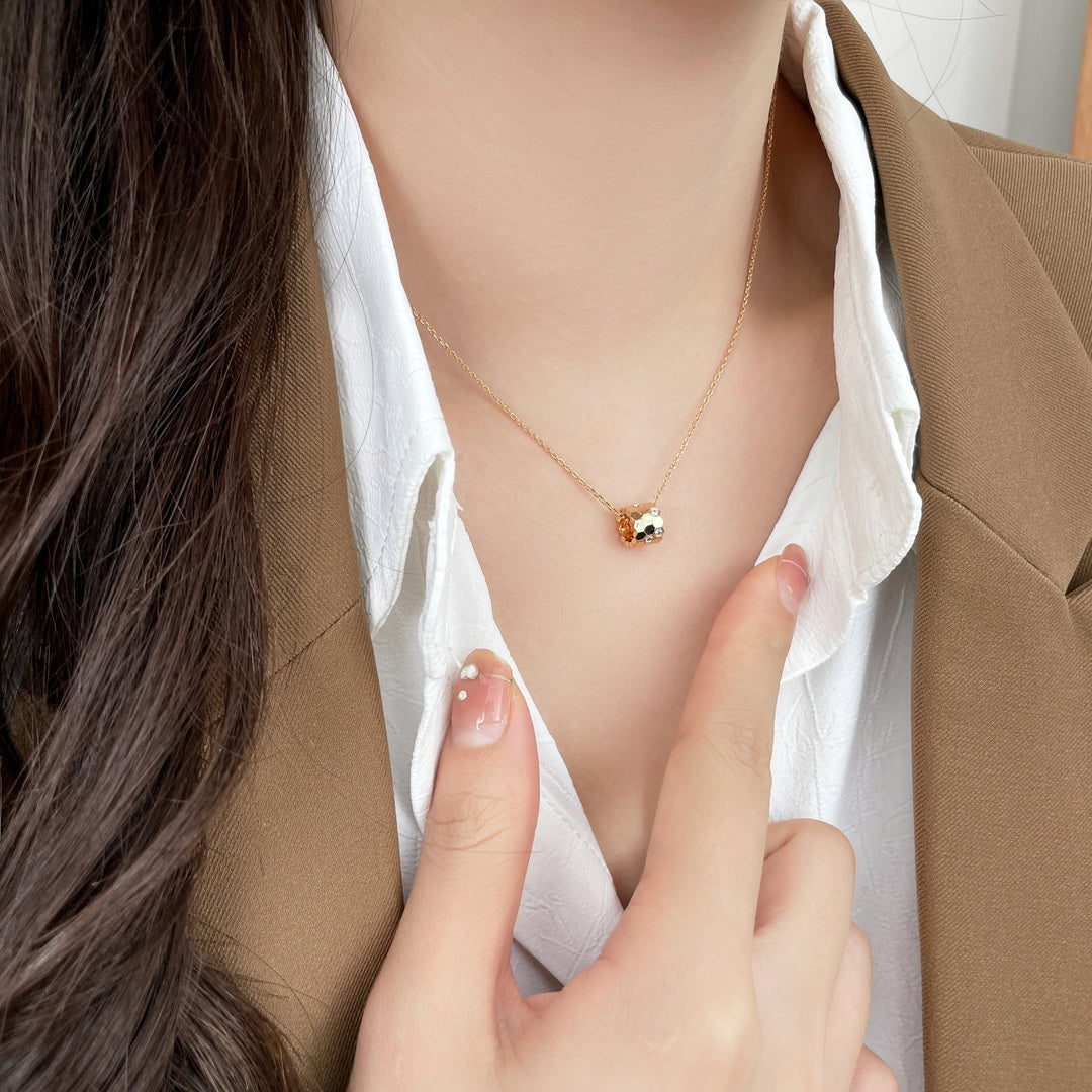 [Loran]BEE MINI PEDANT DIAMOND NECKLACE