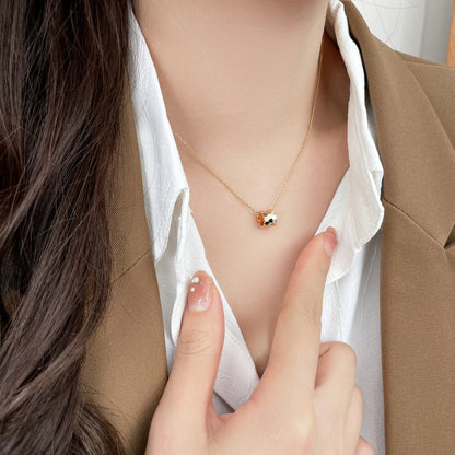 [Loran]BEE MINI PEDANT DIAMOND NECKLACE