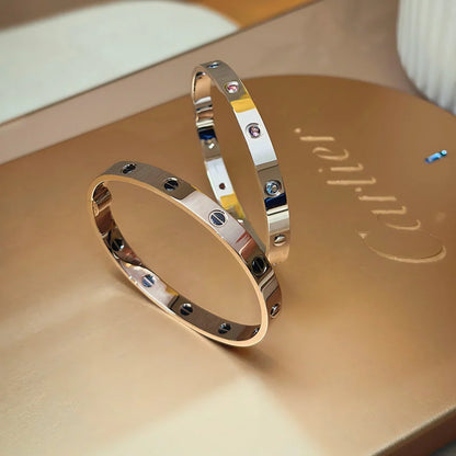 [Loran]CLASSIC 6.1MM LOVE BRACELET 10-DIAMOND MULTICOLOR