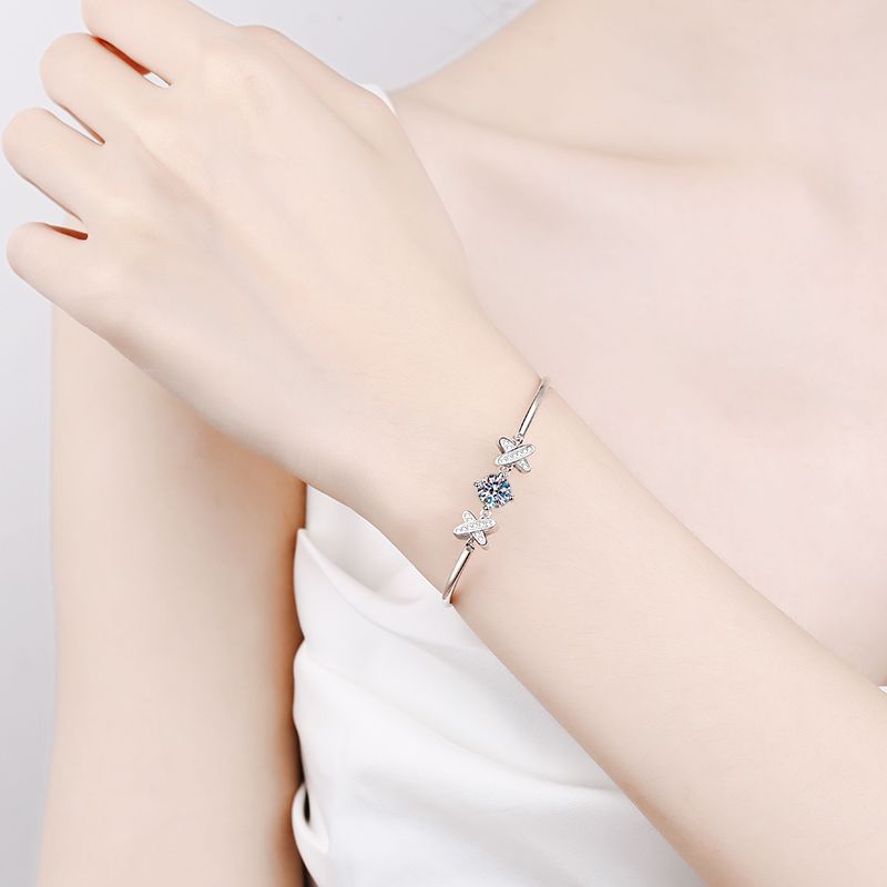 [Loran]ELEGANT BOW-KNOT MOISSANITE BRACELET