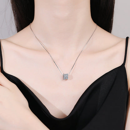 [Loran]ELEGANT SLIM-WAIST MOISSANITE NECKLACE