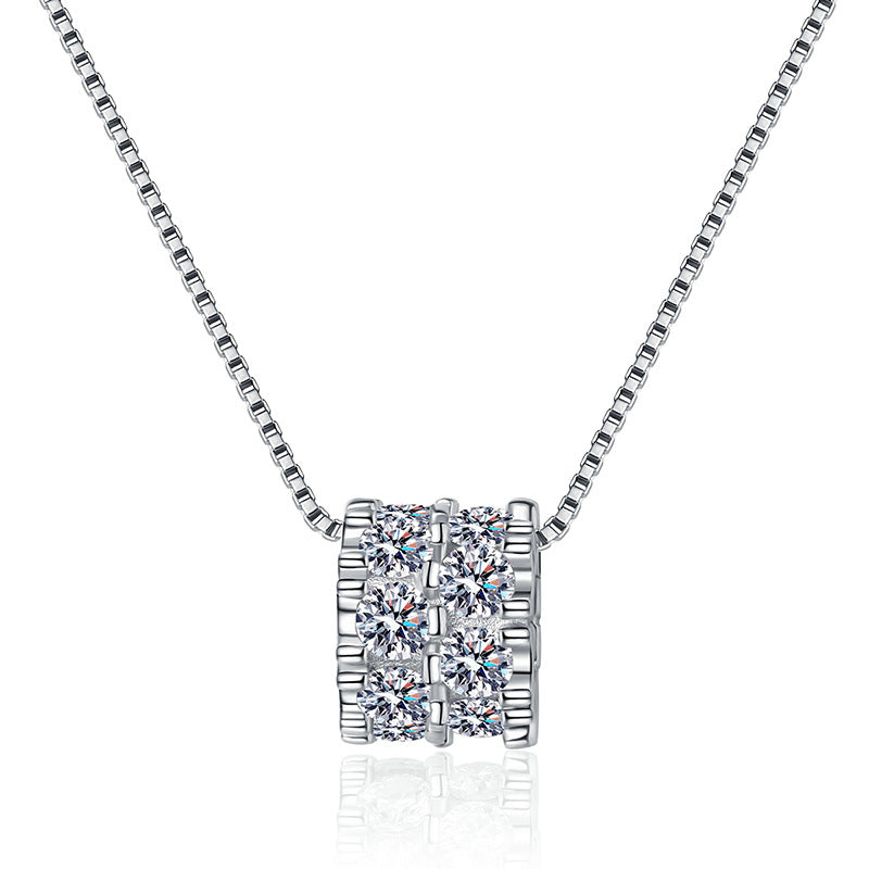 [Loran]ELEGANT SLIM-WAIST MOISSANITE NECKLACE