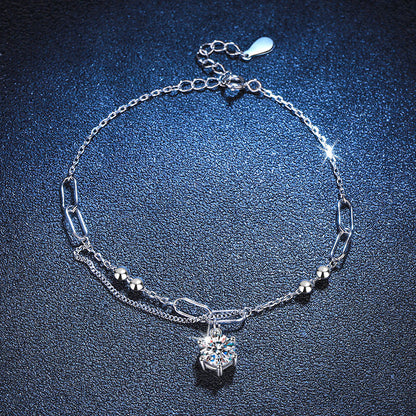 [Loran]CLASSIC SOLITAIRE MOISSANITE BRACELET