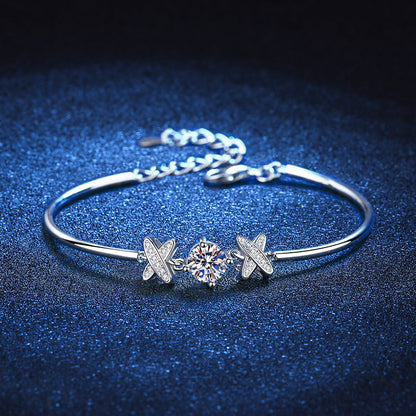 [Loran]ELEGANT BOW-KNOT MOISSANITE BRACELET