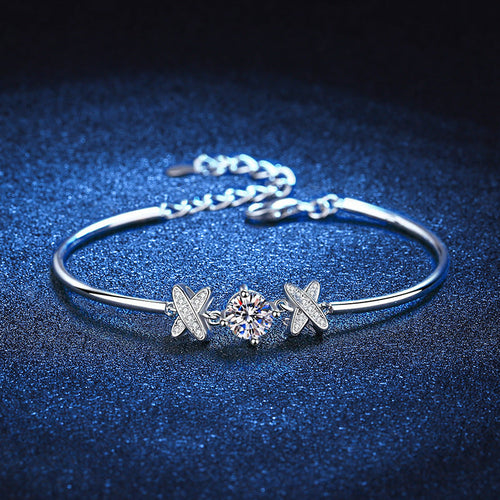 [Loran]ELEGANT BOW-KNOT MOISSANITE BRACELET