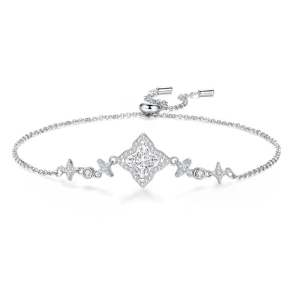 [Loran]MARQUISE-CLOVER MOISSANITE BRACELET
