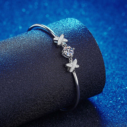 [Loran]ELEGANT BOW-KNOT MOISSANITE BRACELET