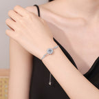 [Loran]RADIANT SUNFLOWER MOISSANITE BRACELET