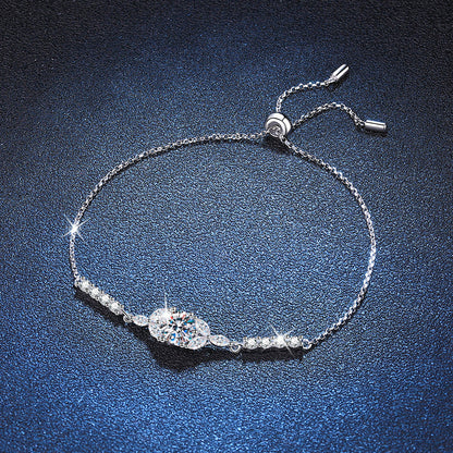 [Loran]BLOOMING STAR-FLOWER MOISSANITE BRACELET