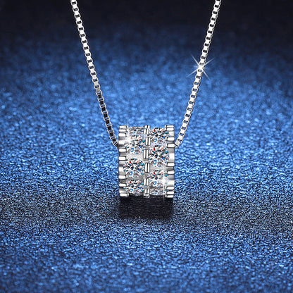 [Loran]ELEGANT SLIM-WAIST MOISSANITE NECKLACE
