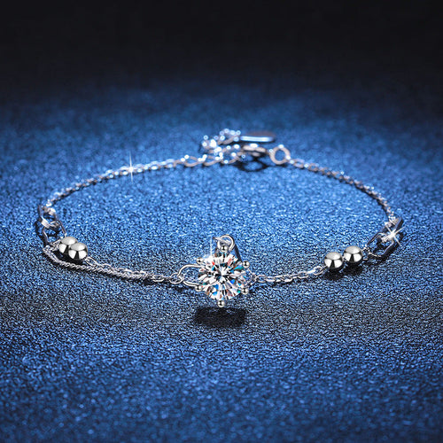[Loran]CLASSIC SOLITAIRE MOISSANITE BRACELET