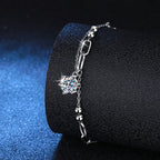 [Loran]CLASSIC SOLITAIRE MOISSANITE BRACELET
