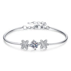 [Loran]ELEGANT BOW-KNOT MOISSANITE BRACELET