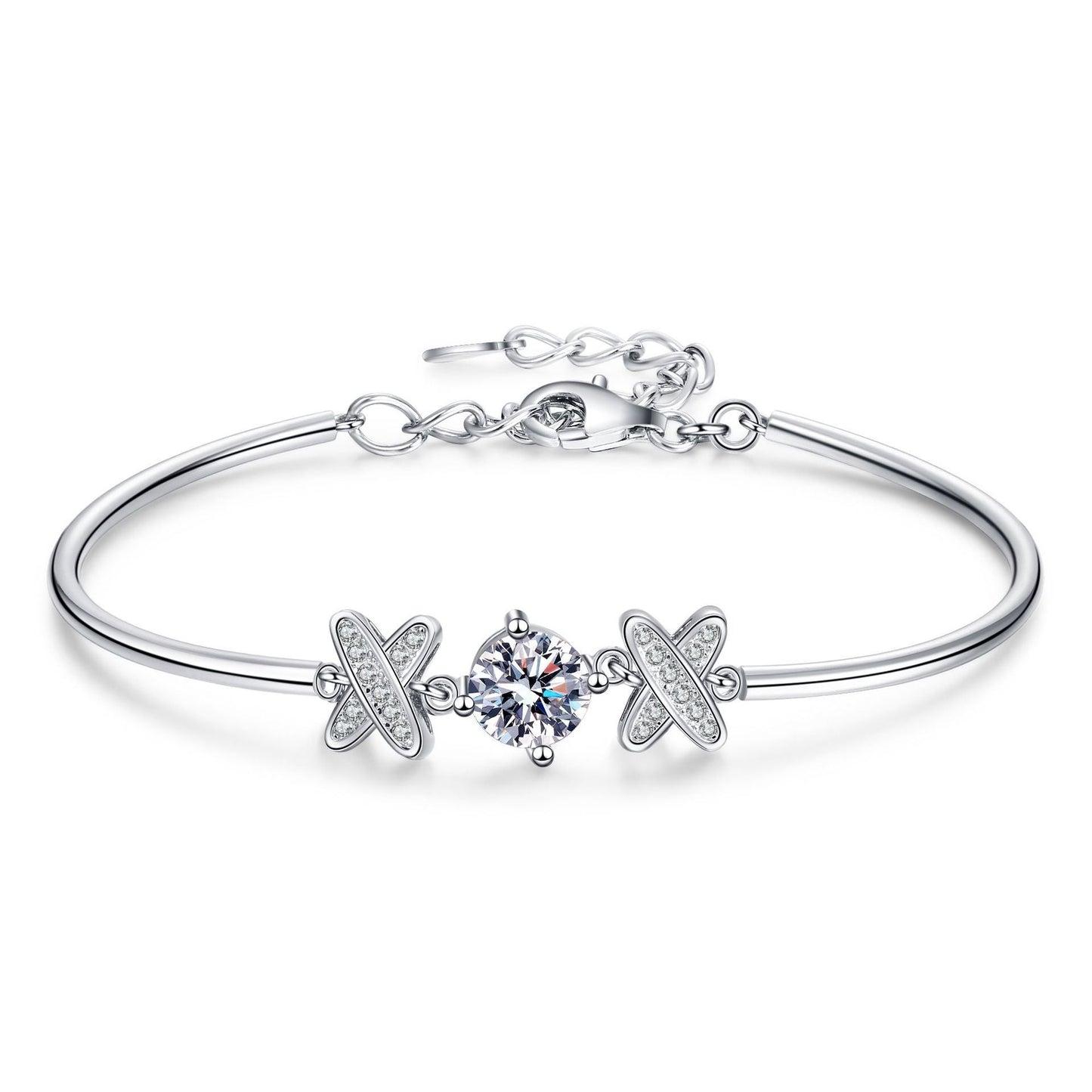 [Loran]ELEGANT BOW-KNOT MOISSANITE BRACELET
