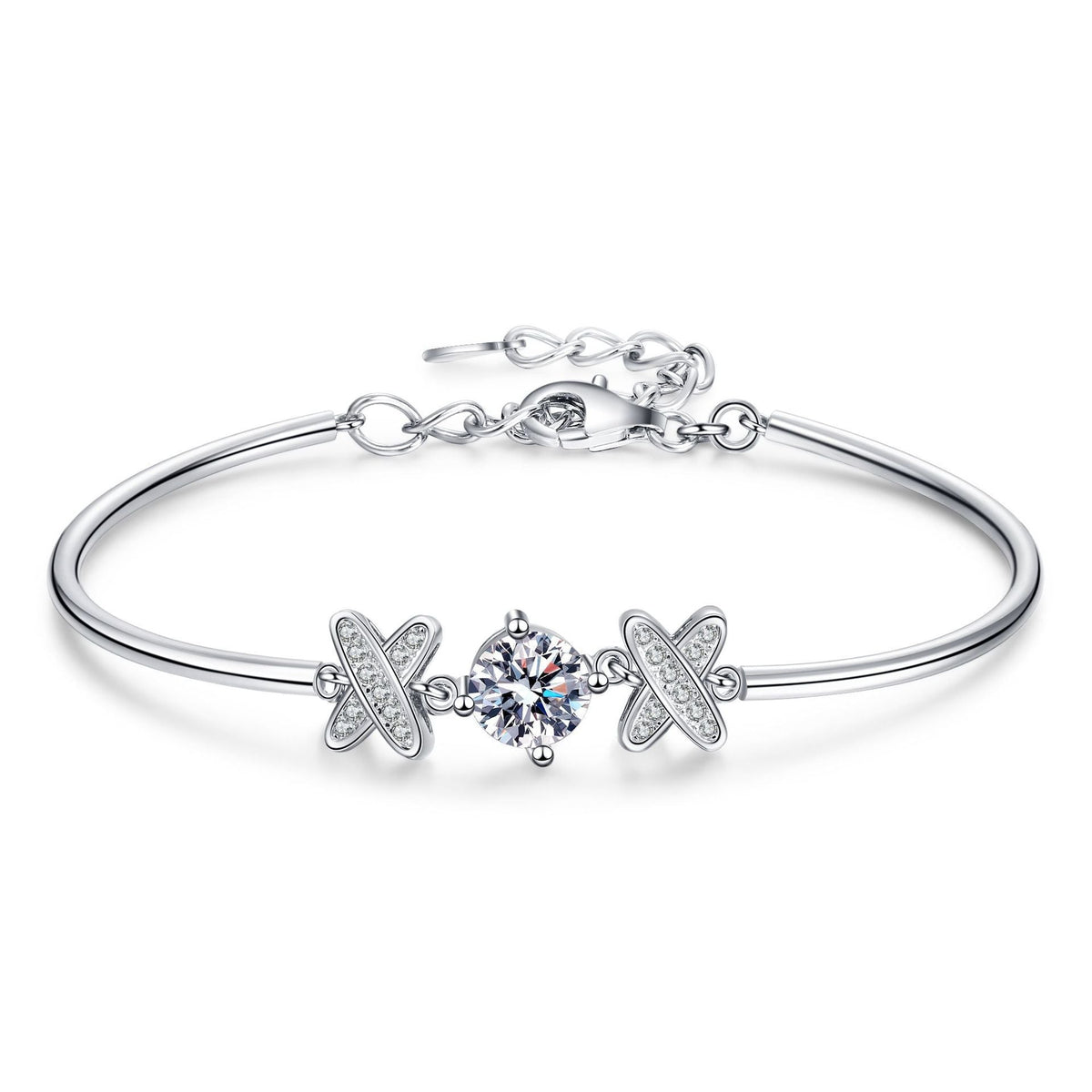 [Loran]ELEGANT BOW-KNOT MOISSANITE BRACELET