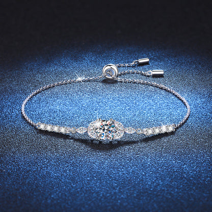 [Loran]BLOOMING STAR-FLOWER MOISSANITE BRACELET