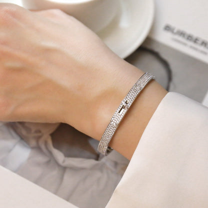 [Loran]KELLY BRACELET DIAMOND PAVED